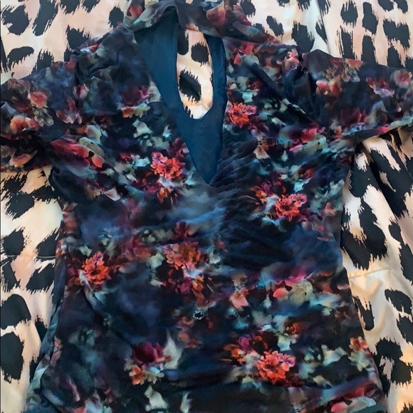 bebe Other - Flower shirt for going out or dates bebe Other - Flower shirt for going out or dates